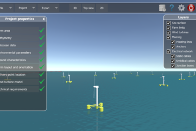 Floating wind design turn-key software developed by industry partners