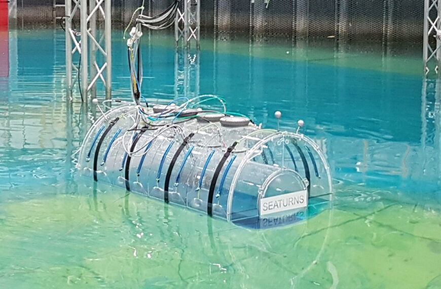 Innosea completes numerical modelling on SEATURNS wave energy converter